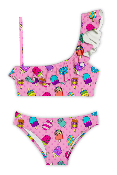 SLIPSTOP طقم بيكيني للفتيات FRUTTI.BIKINI