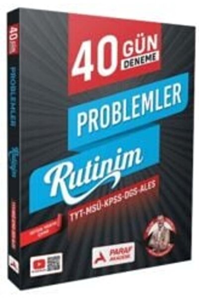 Bi bigelio Paraf YKS TYT MSÜ KPSS DGS ALES Bıyıklı Matematik Problemler Rutin...