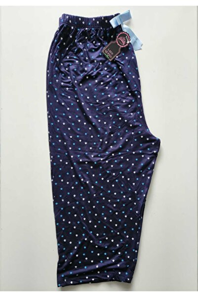 Lady Queen Παντελόνι πιτζάμας από λύκρα και βισκόζη σε μεγάλο μέγεθος 6021