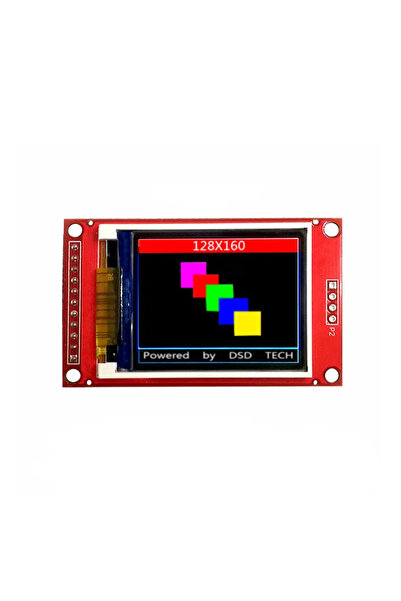 OEM SPI LCD module 128x160 with microSD adapter