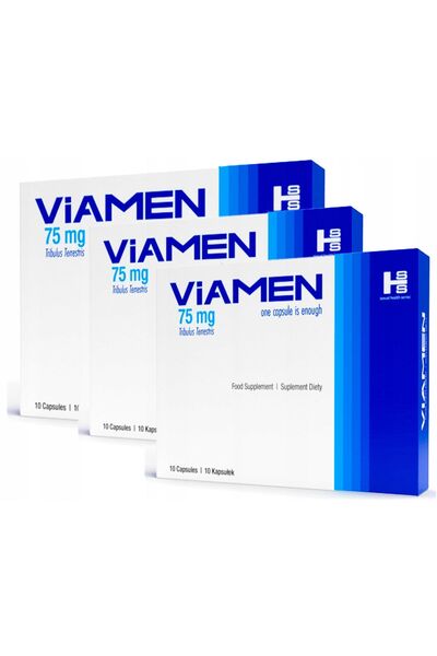 Viamen 3x supliment alimentar 10 capsule