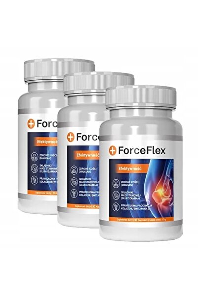 OEM 3x ForceFlex - Sprijin pentru sănătatea articulațiilor 30 capsule