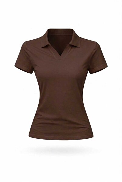 LG LAGULER Μπλουζάκι με λαιμόκοψη πόλο, στενή εφαρμογή, μονόχρωμο, από ελαστι...