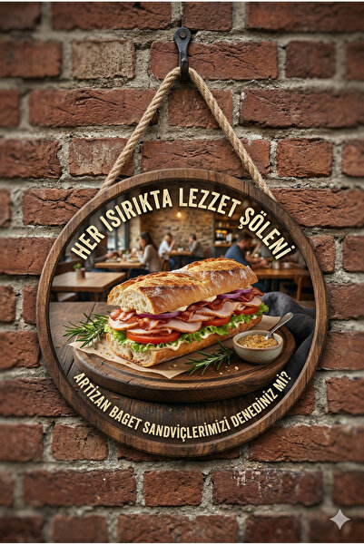Mayeka Ornament decorativ din lemn pentru ușă de perete, pentru cafenele cu t...