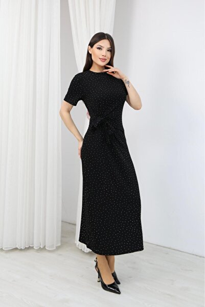 OTAKU Φόρεμα μίντι από ύφασμα Modal με περίτεχνη κεντητή λεπτομέρεια – Κομψό ...