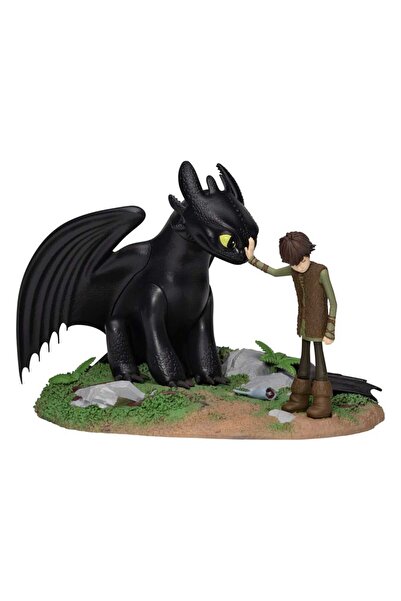 Beast Kingdom Toys Δράγκονς D-Stage PVC Διόραμα Αδόντης & Χίκαπ, 15 εκ.