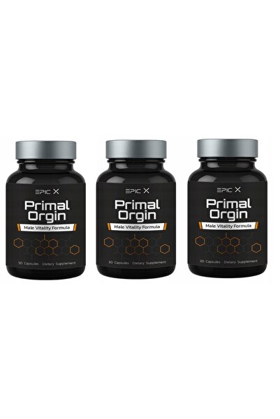 OEM 3x Primal Origin EPIC X dietary supplement 30 capsules