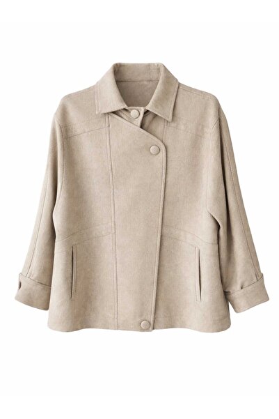 Retrobird Σχεδιαστικό μπουφάν Bomber Γυναικείο Πέτρινο Μπεζ