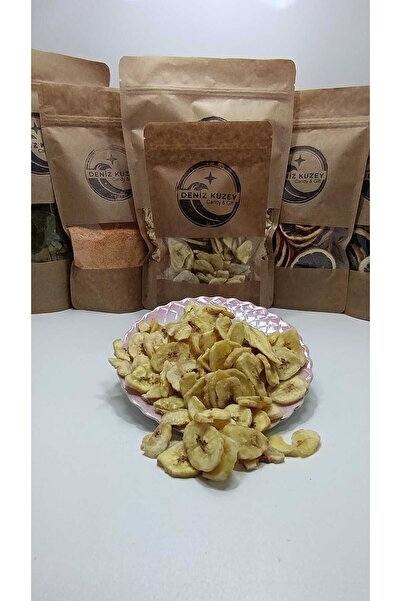 Deniz Kuzey Candle&Gıft Premium Kurutulmuş Muz Dilimleri - Katkısız & Doğal B...
