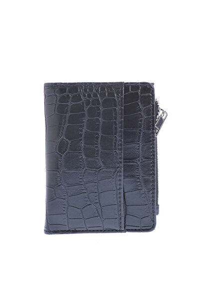 meli melo Black snakeskin-look wallet