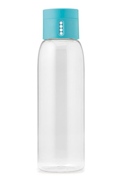 Joseph Joseph 80067 Dot Su Şişesi 600 ml, Turkuaz