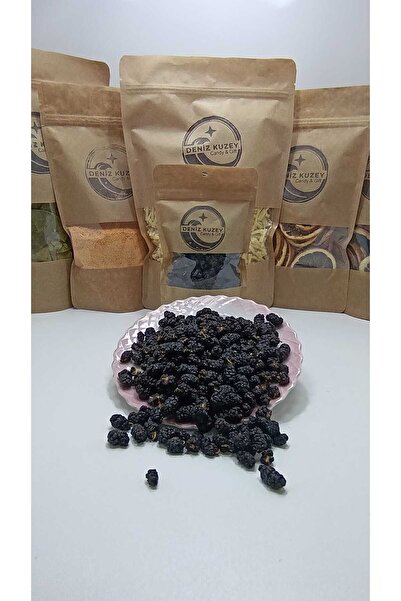 Deniz Kuzey Candy & Gift Doğal Siyah Dut Kurusu - Katkısız Urmu Dut (100gr)