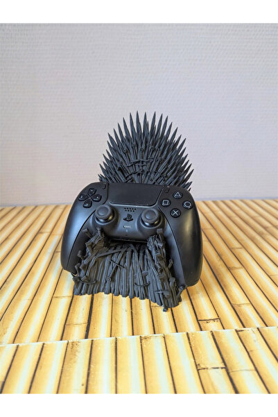 Modulab3D Dekorasyon PS5 Konsol Standı Demir Taht Tasarım – Game of Thrones T...