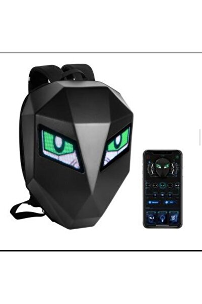 top Σακίδιο πλάτης, Έξυπνο με σκληρό κέλυφος, με προσαρμόσιμη οθόνη LED και έ...