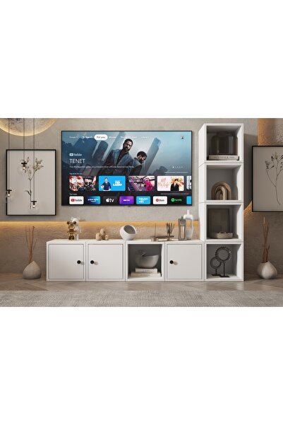 nettrends.net the new trend of shopping Kitaplıklı TV Ünitesi - 3 Kapaklı ve ...