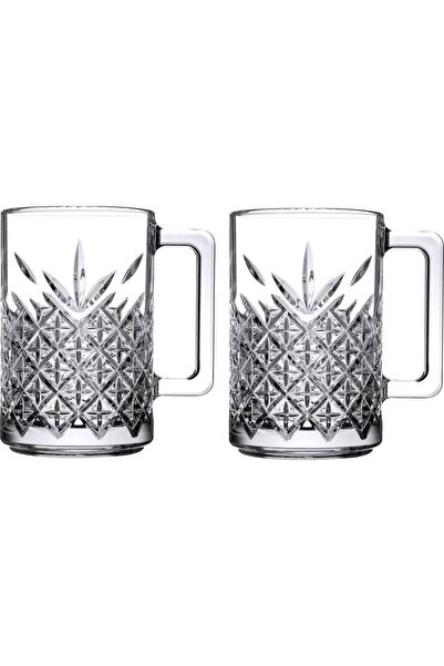 Paşabahçe Timeless Fincan/Kupa 310 cc T Damla Logo (K) 2'li Kutudadır