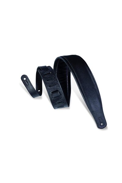 Levys Levy's Leathers PM32-BLK gitar kayışı, deri, siyah