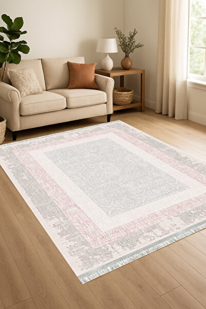 Home Kaymaz Dot Taban Dijital Baskılı Yıkanabilir Leke Tutmayan Halı Yolluk