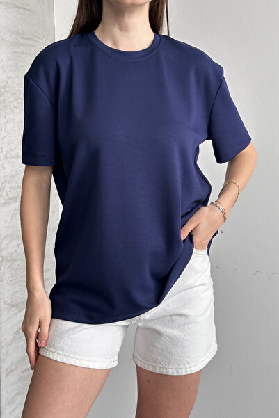 Balenbi Women's Modal Crew Neck Basic Half Sleeve T-Shirt 1211