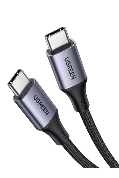 Ugreen USB C to Type-C PD 3.1 240W 5A Hızlı Şarj ve Data Kablosu 2 Metre