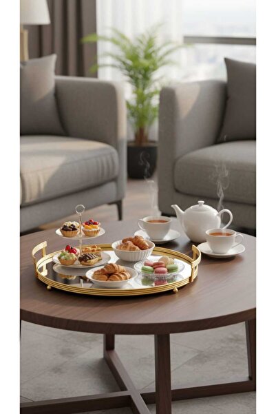 Generic Luxurious Serving Tray. Adding a Wonderful Addition.