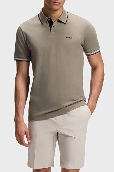 BOSS Pamuklu Logolu Regular Fit Düğmeli Polo Erkek POLO 50506193 336