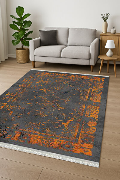 Home Dokuma taban Kaymaz Dijital Baskılı Yıkanabilir Leke Tutmayan Salon Halı...