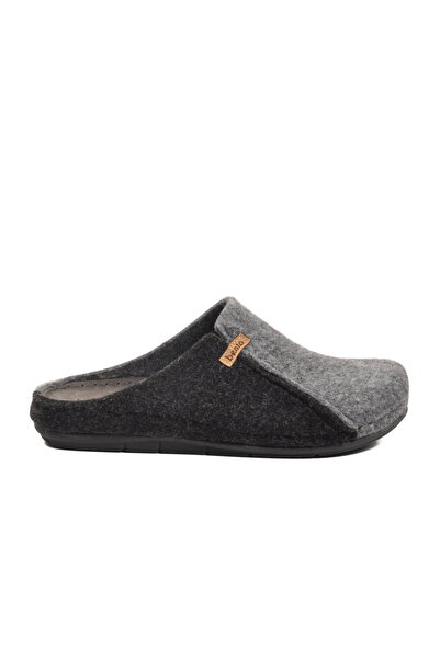 Aspor Gray Black Men's House Slippers
