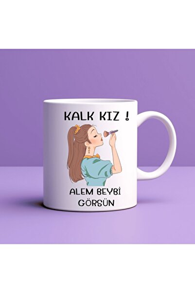 ForWhat Kalk Kız Alem Beybi Görsün Printed Mug for Office, Home, Office, Girl...