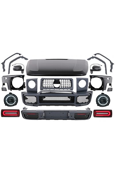 tuningset Μετατροπή με κιτ αμαξώματος νέου στυλ G63 2018, κατάλληλο για Merce...