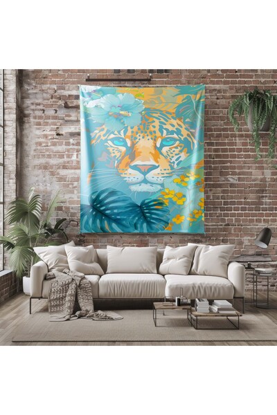 GENELOEM Leopard Patterned Wall Covering M212