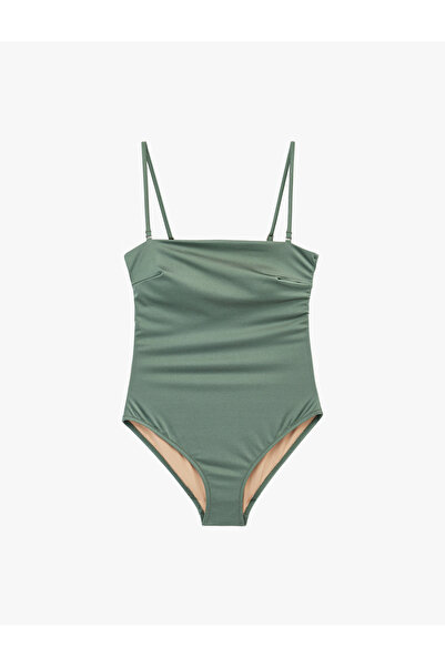 Koton Μαγιό χωρίς τιράντες με αφαιρούμενα λουράκια