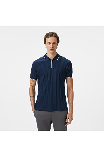Nautica Erkek Lacivert Classic Fit Polo