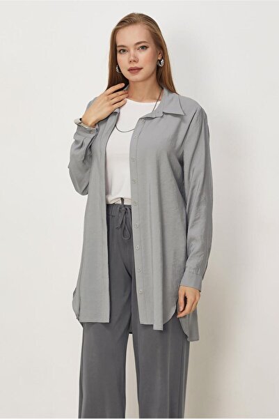 Alvina Shirt Collar Tunic 45720