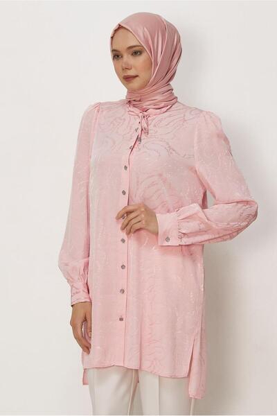 Alvina Τουνίκ ζακάρ σατέν με δέσιμο στο λαιμό 46512