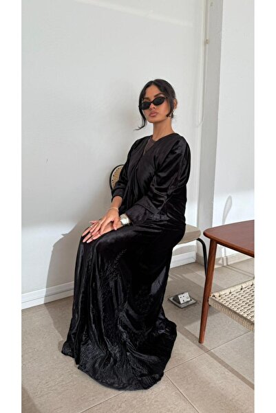 Abaya zeropoint عباية مخملية فاخرة