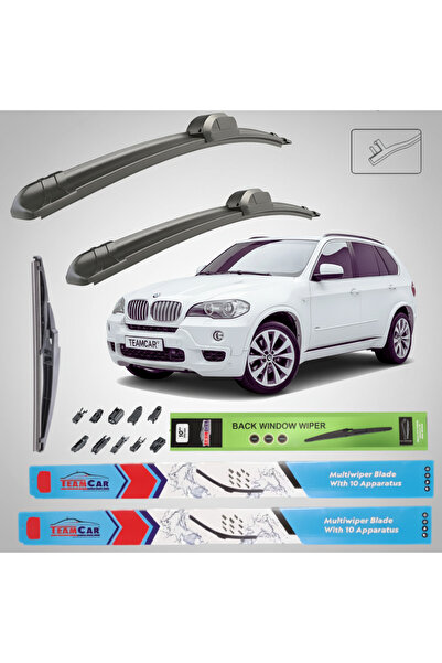 TEAMCAR BMW X5 E70 LCI (2011-2013) Μάκτρα Υαλοκαθαριστήρων |   Πλήρες Σετ – T...