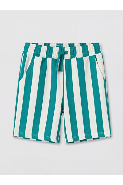 LC Waikiki Pantaloni scurți pentru băieți LCW Kids cu talie elastică