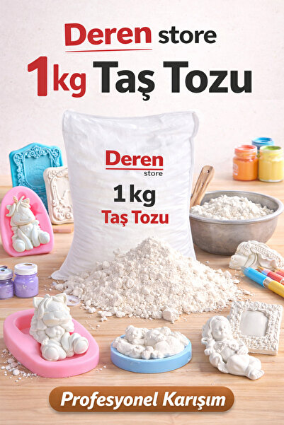 Taş Tozu özel karışımı hobi hızlı donan profesyonel taş tozu mumluk döküm beton harcı hobi harcı