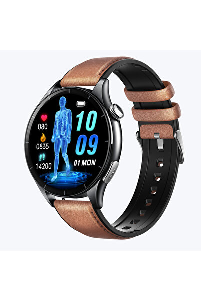 SANOTRAK Bioflux Έξυπνο ρολόι, Μη-διαπνέον μέτρηση γλυκόζης, Αρτηριακή πίεση,...