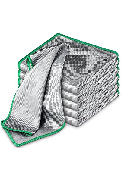 Arabest 6 Pack Glass Polishing Cloth,Streak-Free Lint-Free Microfiber Cleanin...