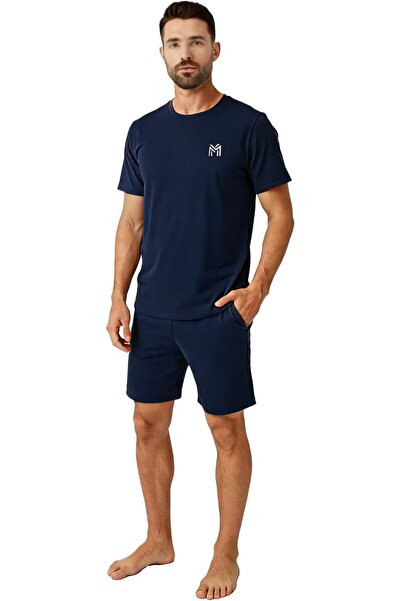casme Mens Loungewear Sets Pajamas Set Top and Bottom Soft Sleepwear
