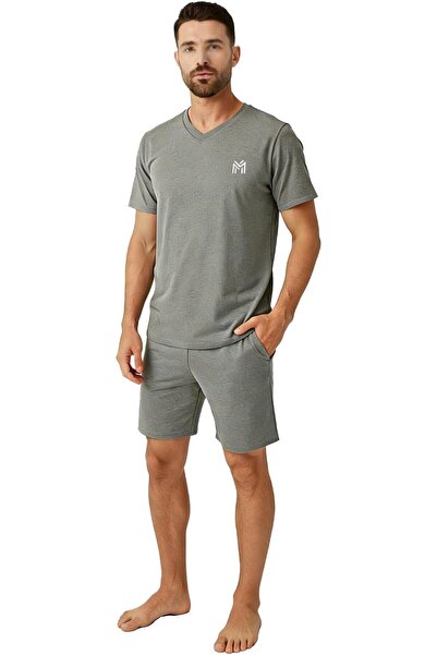 casme Mens Loungewear Sets Pajamas Set Top and Bottom Soft Sleepwear