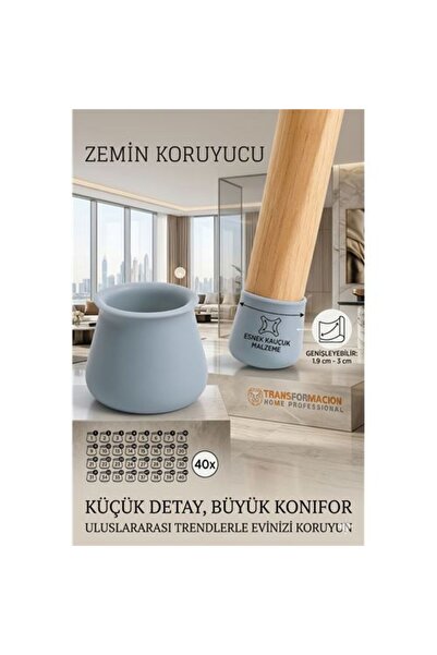 Marsilyan Προστατευτικό ποδιών καρέκλας από σιλικόνη – Αθόρυβη και χωρίς γρατ...