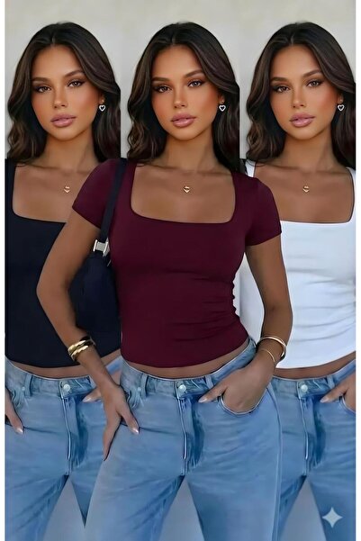 ÖZ PAMUK ΓΥΝΑΙΚΕΙΟ ΣΕΤ 3 ΤΕΜΑΧΙΩΝ ΒΑΜΒΑΚΙ Με απαλή υφή, άνετη ίσια γραμμή, ΚΟ...