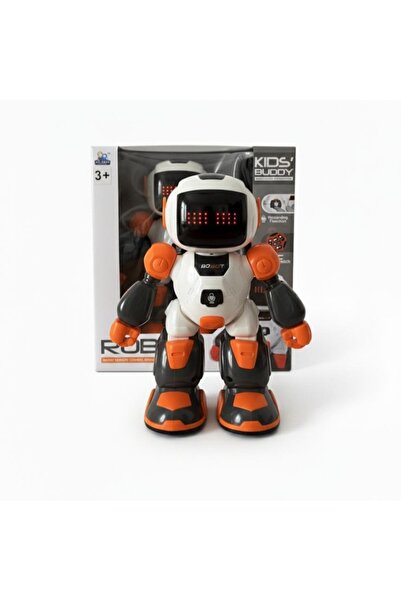 lunacs toys Kids' Buddy Ses Değiştiren ve Yürüyen Akıllı Robot - Akıllı Kol S...