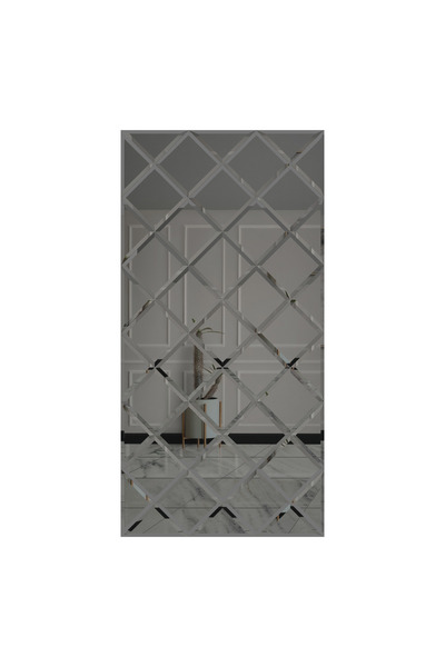 POTRO Beveled mirror 120 x 240 cm Grey