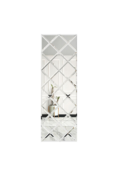 POTRO Beveled mirror 80 x 240 cm Silver