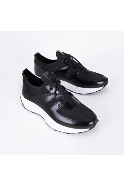 Trust Shoes D4203Y Men's Sneaker Sports Shoes, Genuine Leather & Knit Lightwe...