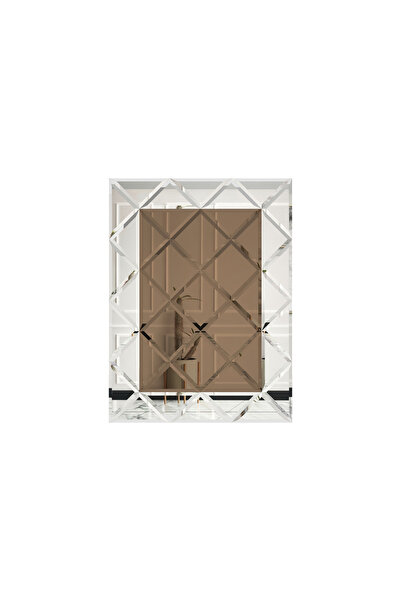POTRO Oglinda cu fazeta 120 x 160 cm Argintiu-Bronze